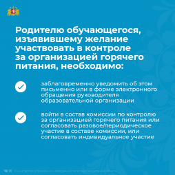 Родительский контроль за организацией горячего питания детей в школах (баннер 3)